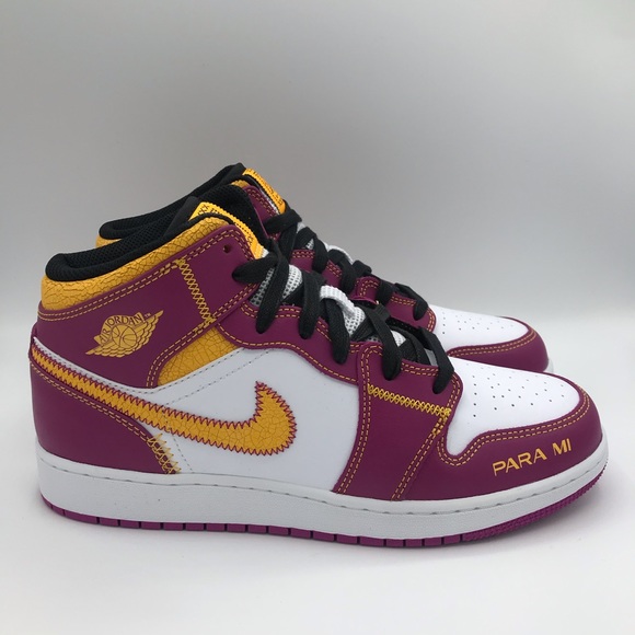 Jordan | Shoes | Nwb Air Jordan Mid Gs Da De Los Muertos Sneaker | Poshmark